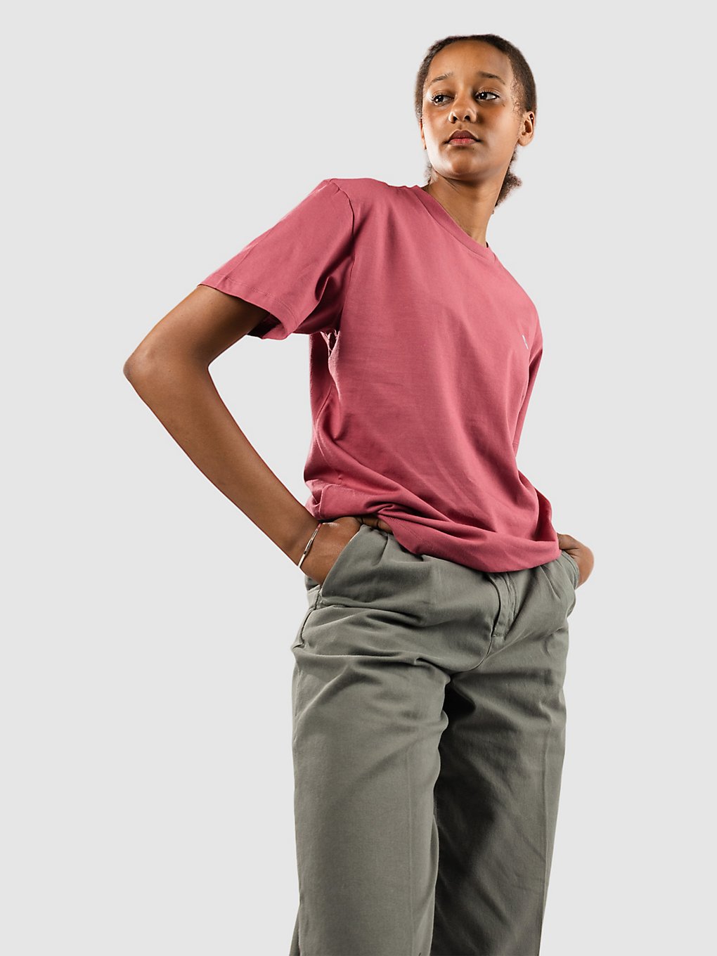 Carhartt WIP Casey T-Shirt roze