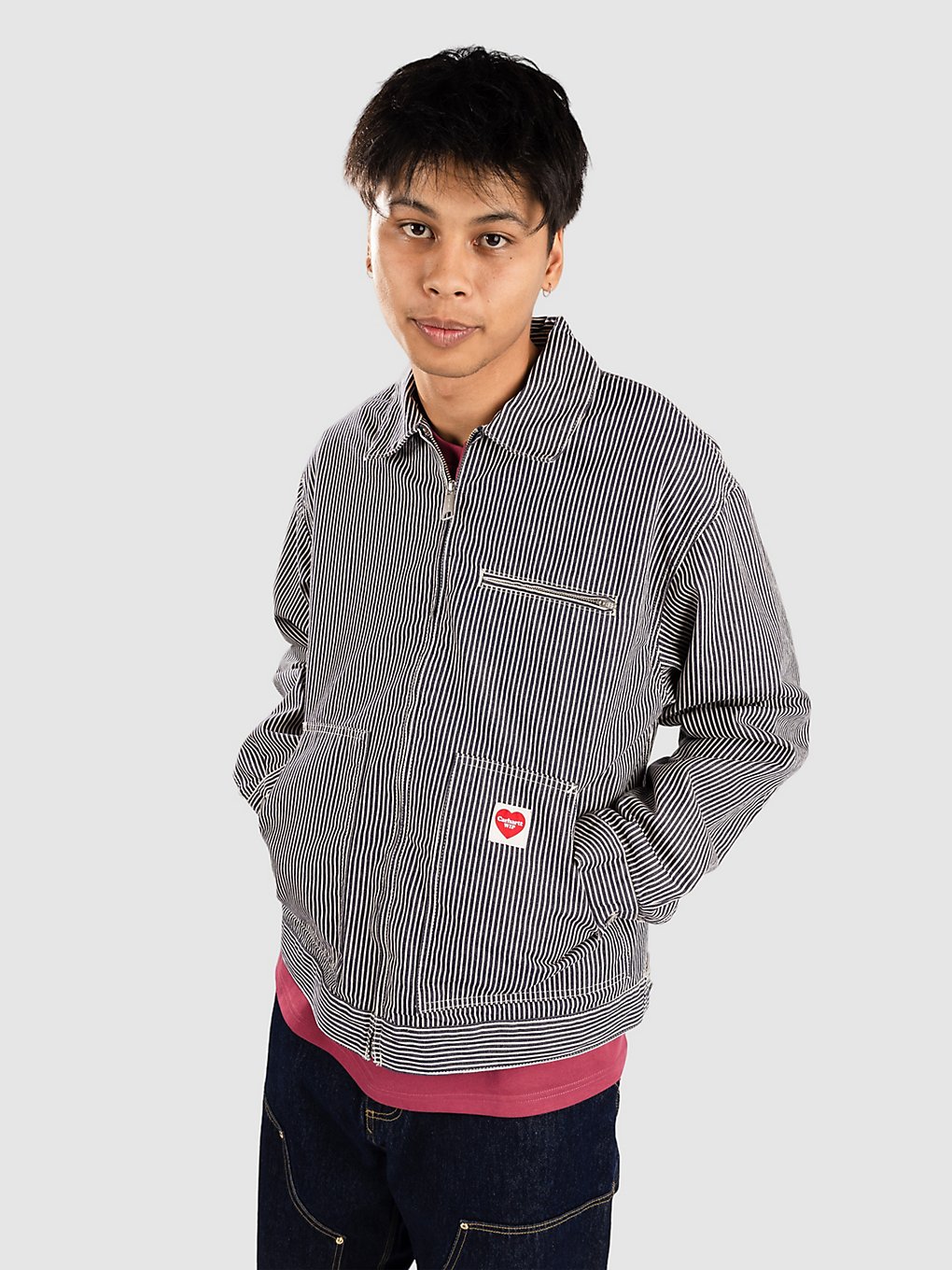 Carhartt WIP Terrell Jas blauw