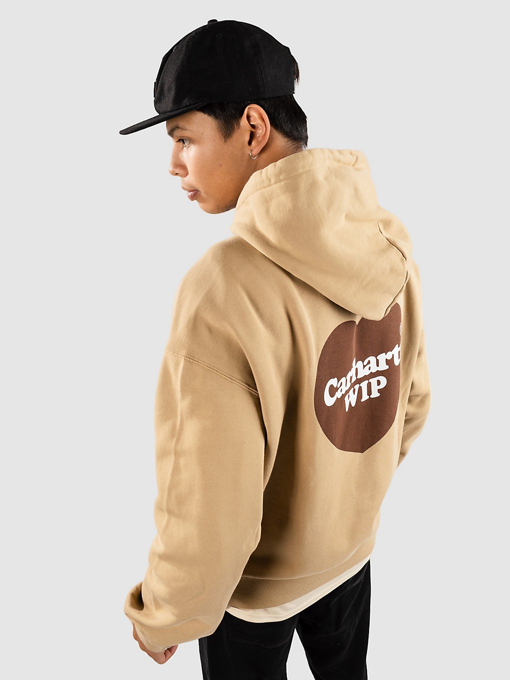 Carhartt WIP Heart Hoodie bruin