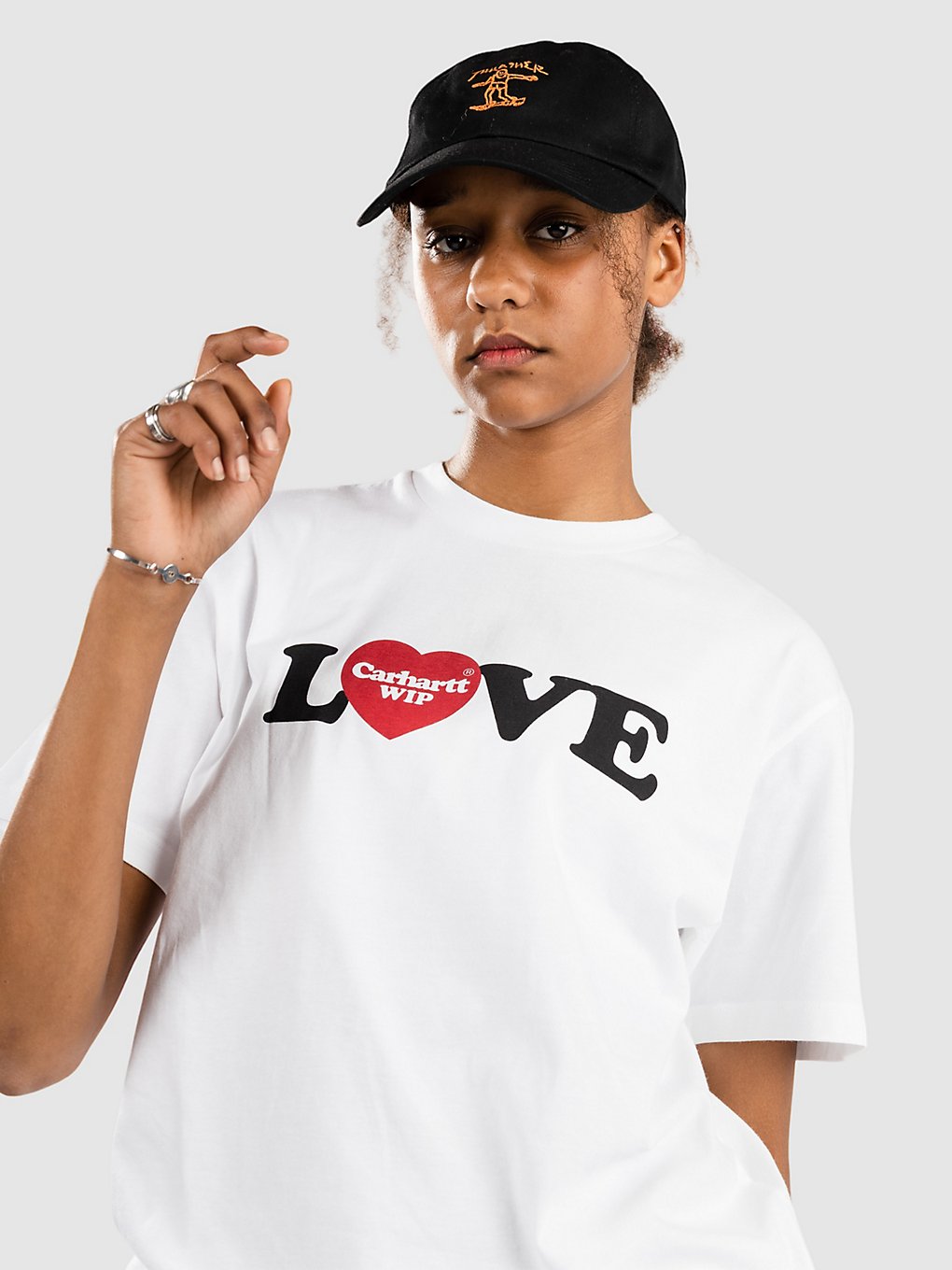 Carhartt WIP Love T-Shirt wit