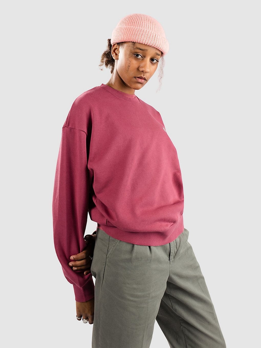 Carhartt WIP Casey Trui roze