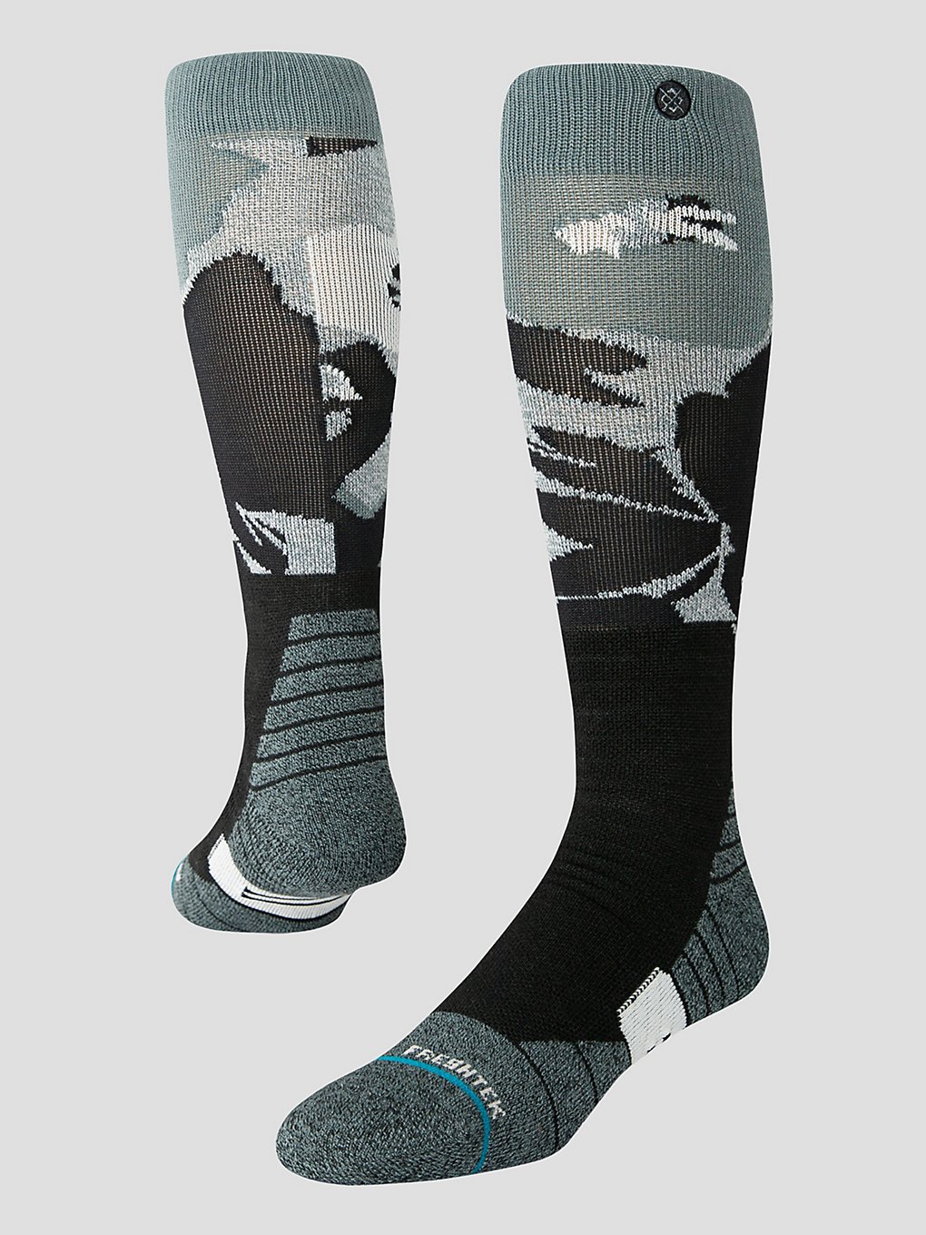 Stance Flower Frost Sport sokken zwart