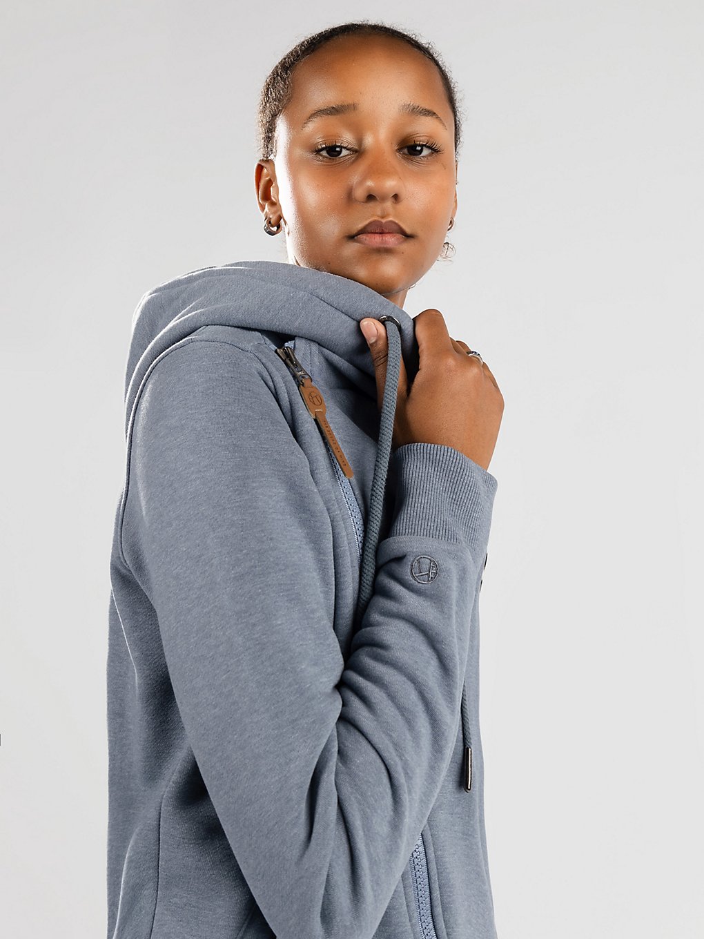 Kazane Marte Zip Hoodie blauw