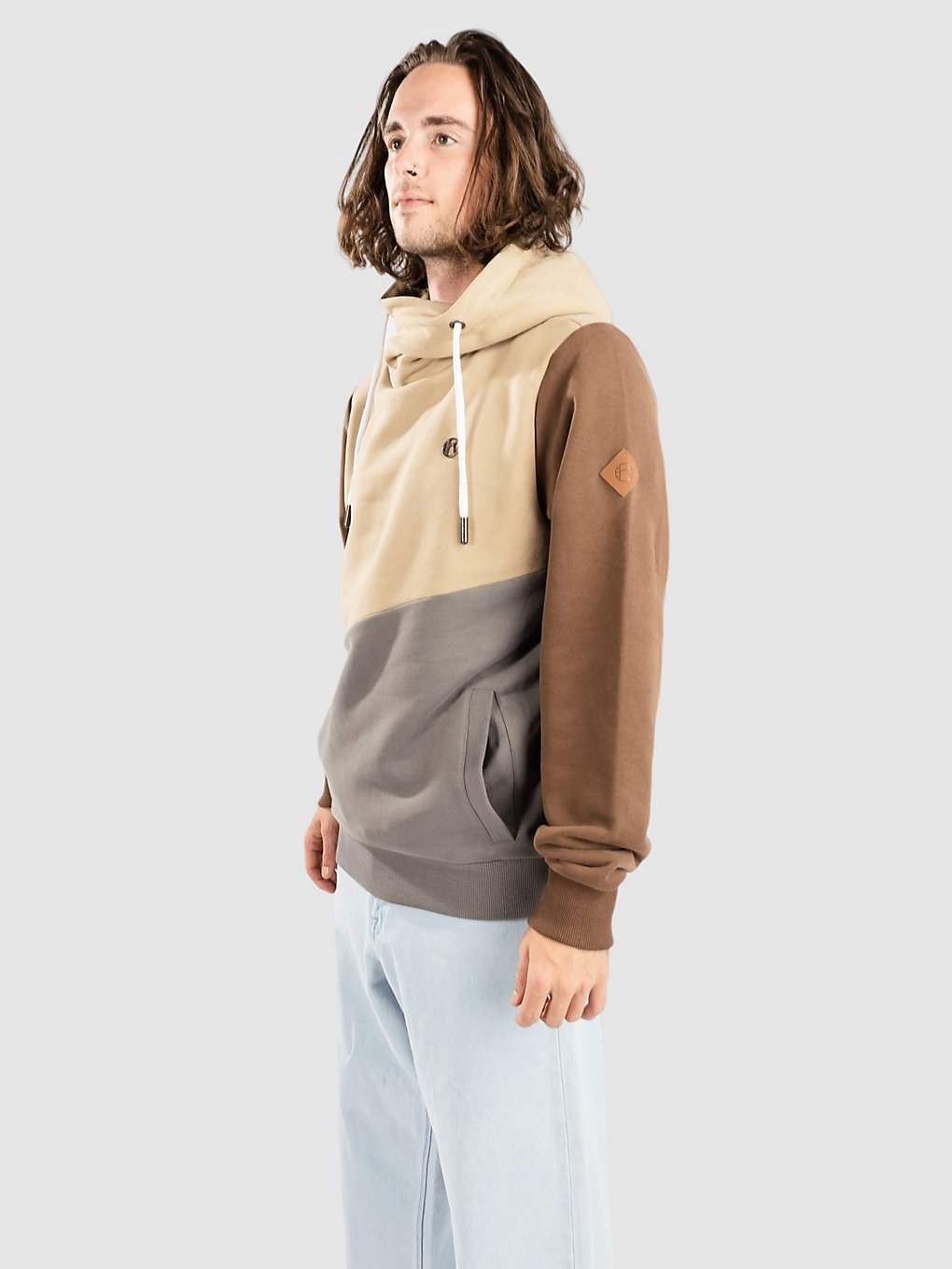 Kazane Johan Hoodie bruin