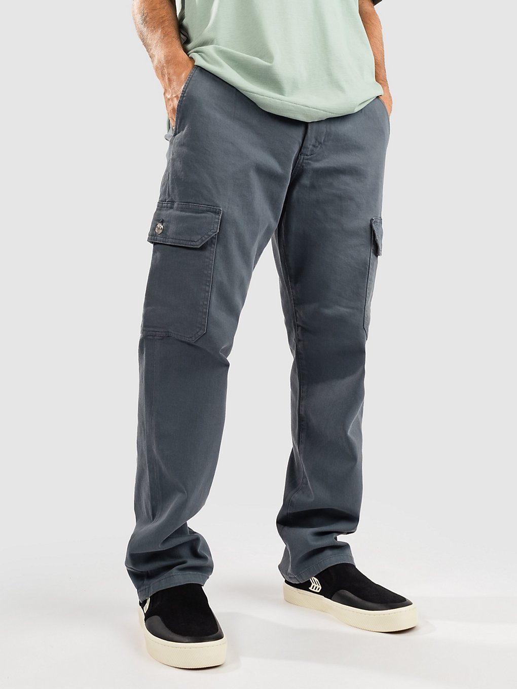 Denim Project Cargo Recycled Broek blauw