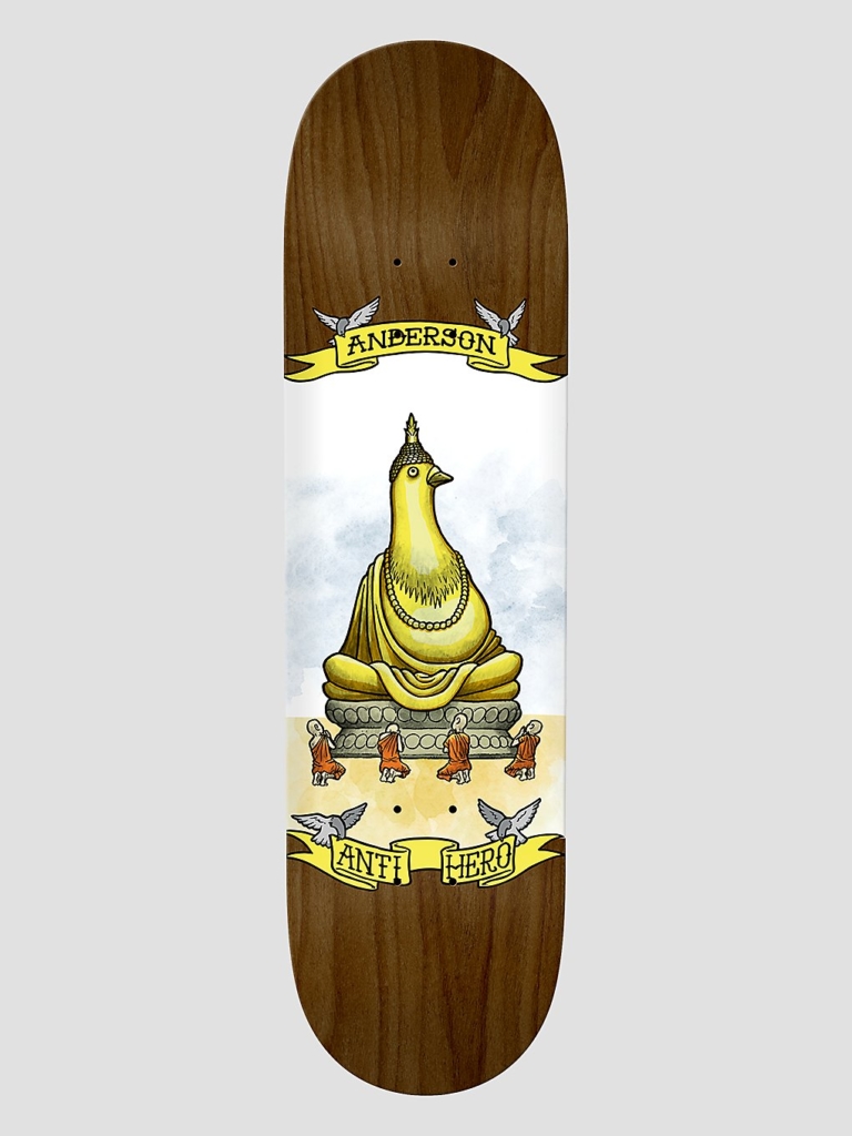 Antihero B.A. Pigeon Religion 8.5″ Skateboard deck patroon