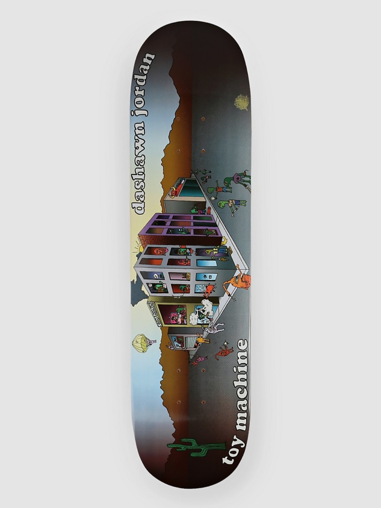 Toy Machine Dashawn Cityspace 8″ Skateboard deck patroon