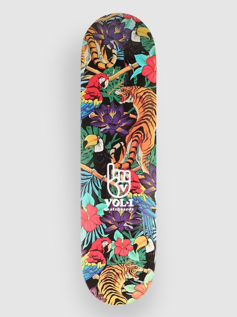 Vol 1 Tropical 8″ Skateboard deck patroon