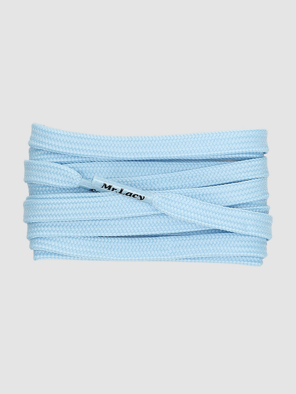 Mr. Lacy Flatties 120cm schoenenlaces blauw