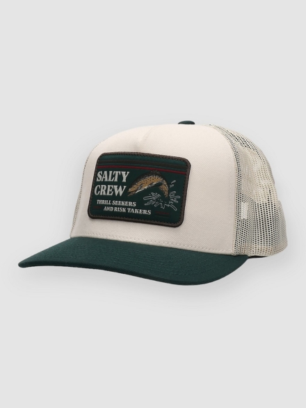 Salty Crew Double Haul Trucker petje bruin