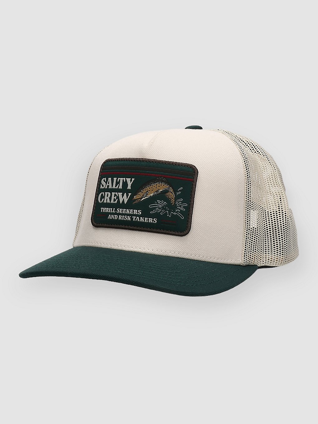 Salty Crew Double Haul Trucker petje bruin