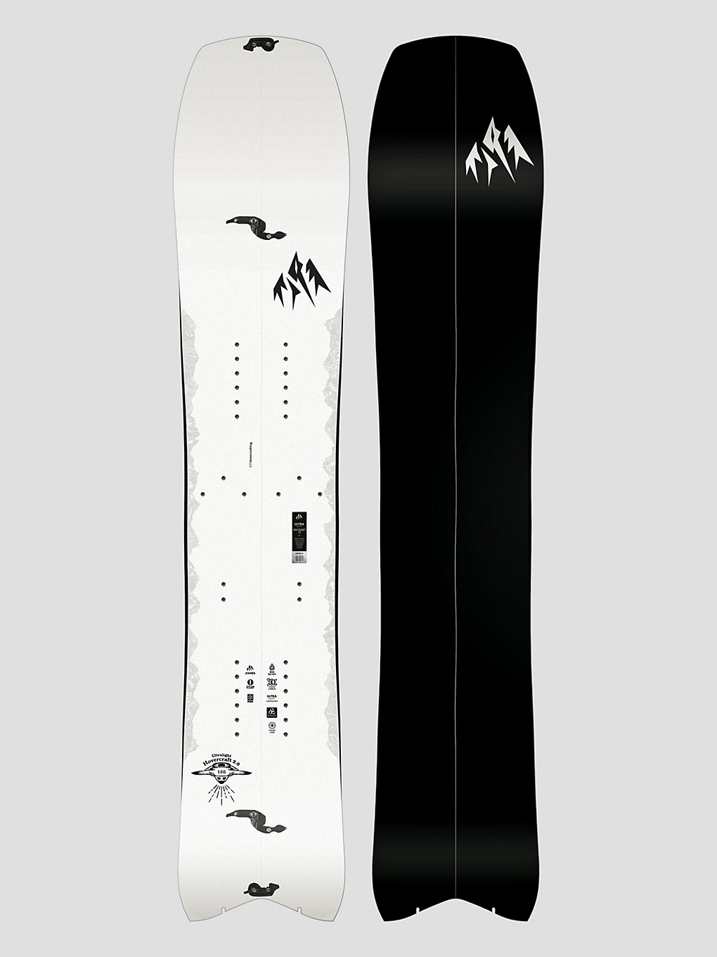 Jones Snowboards Ultralight Hovercraft 2.0 Splitboard wit