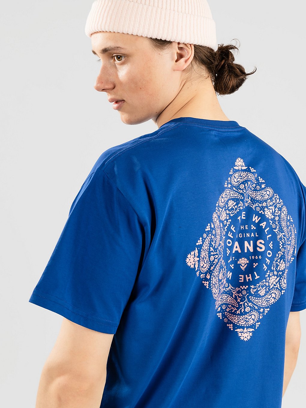 Vans Bandana Paisly T-Shirt blauw