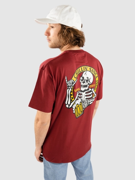 Vans Chillin Since 66 T-Shirt rood