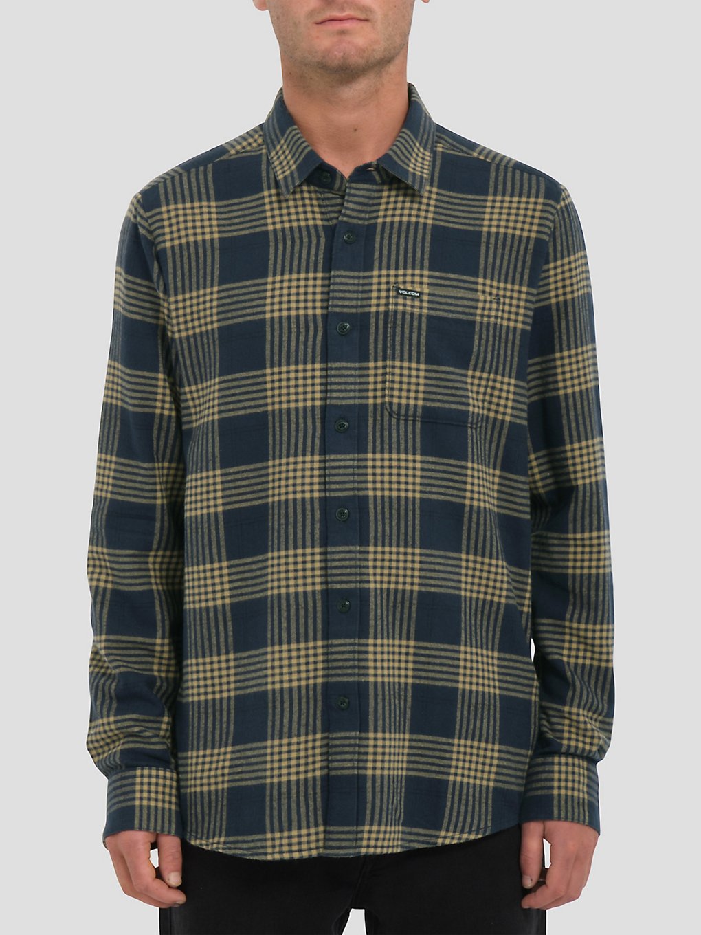 Volcom Caden Plaid Hemd blauw