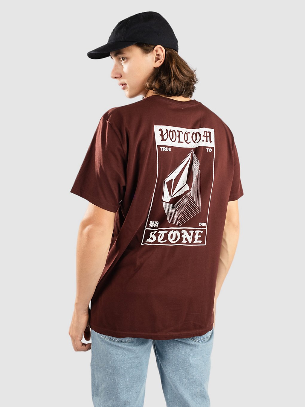 Volcom Globstok Bsc T-Shirt bruin