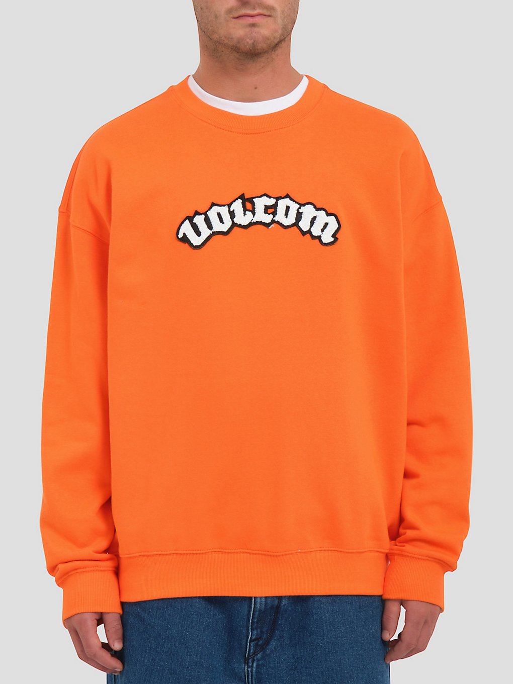 Volcom Obtic Crew Trui oranje