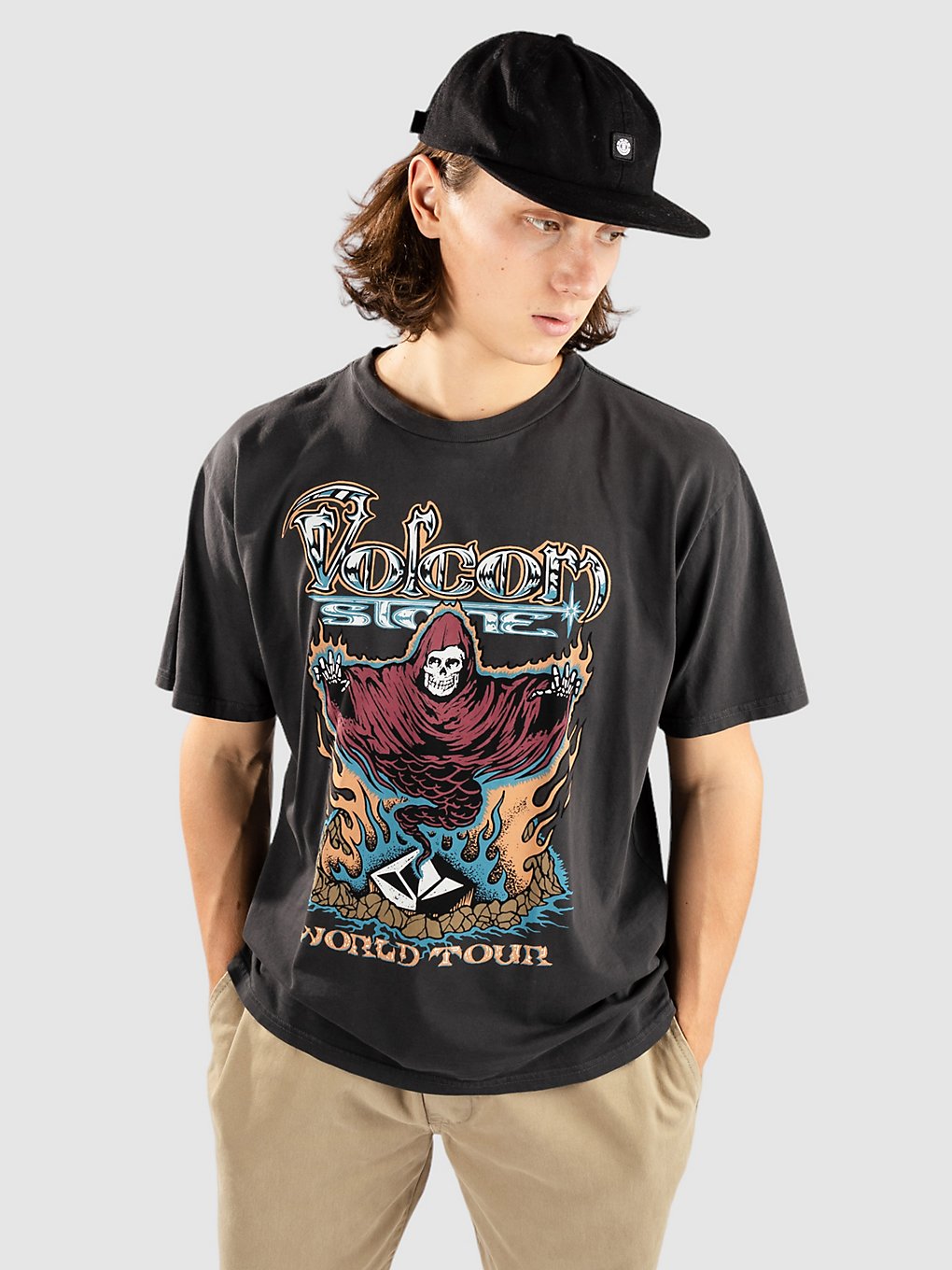 Volcom Stone Ghost T-Shirt bruin