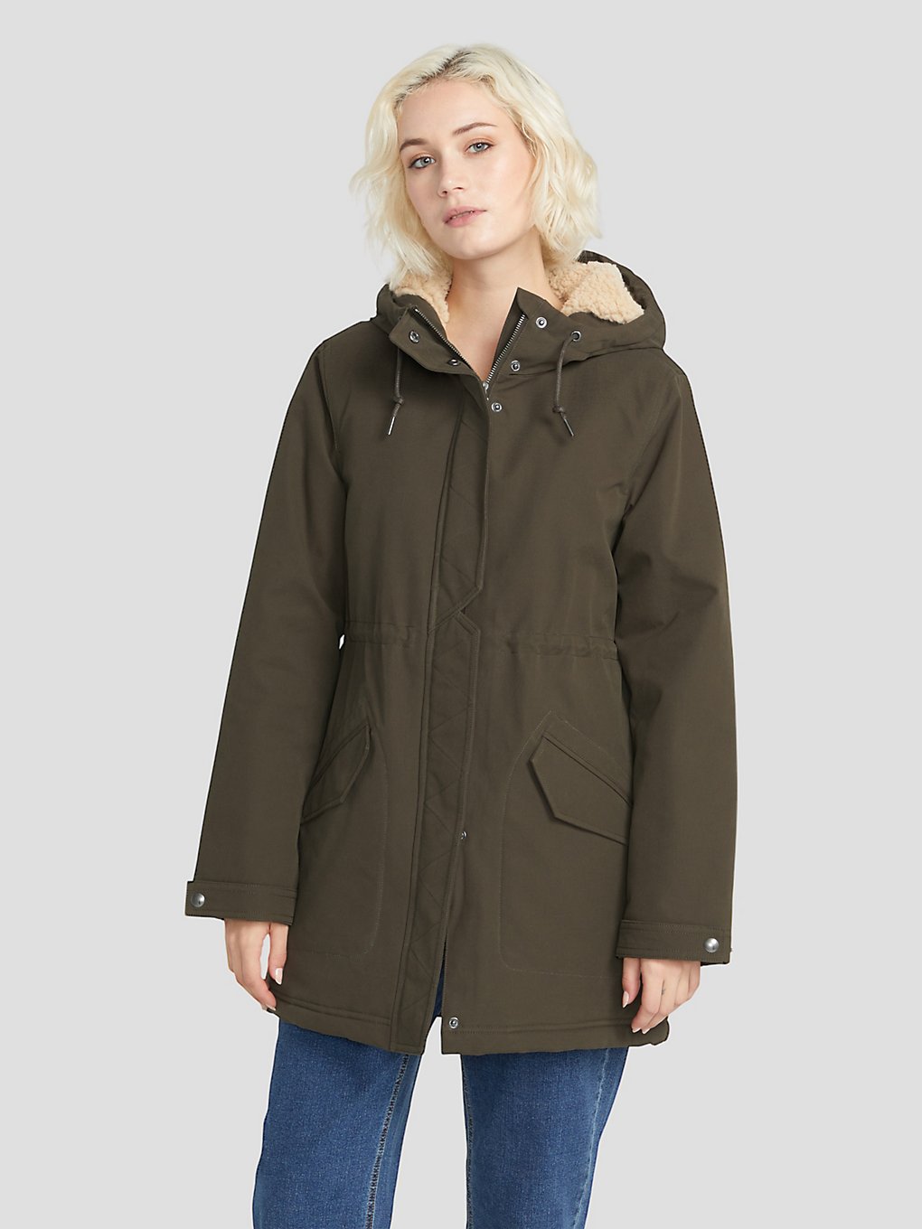 Volcom Less Is More 5K Parka groen