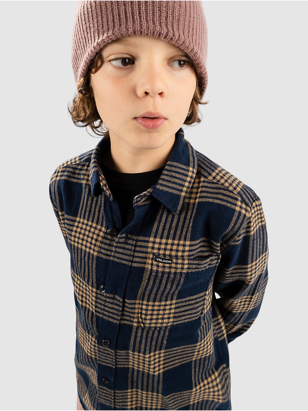 Volcom Caden Plaid Shirt blauw