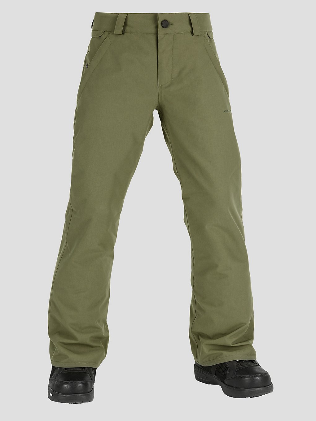 Volcom Freakin Chino Ins Broek groen