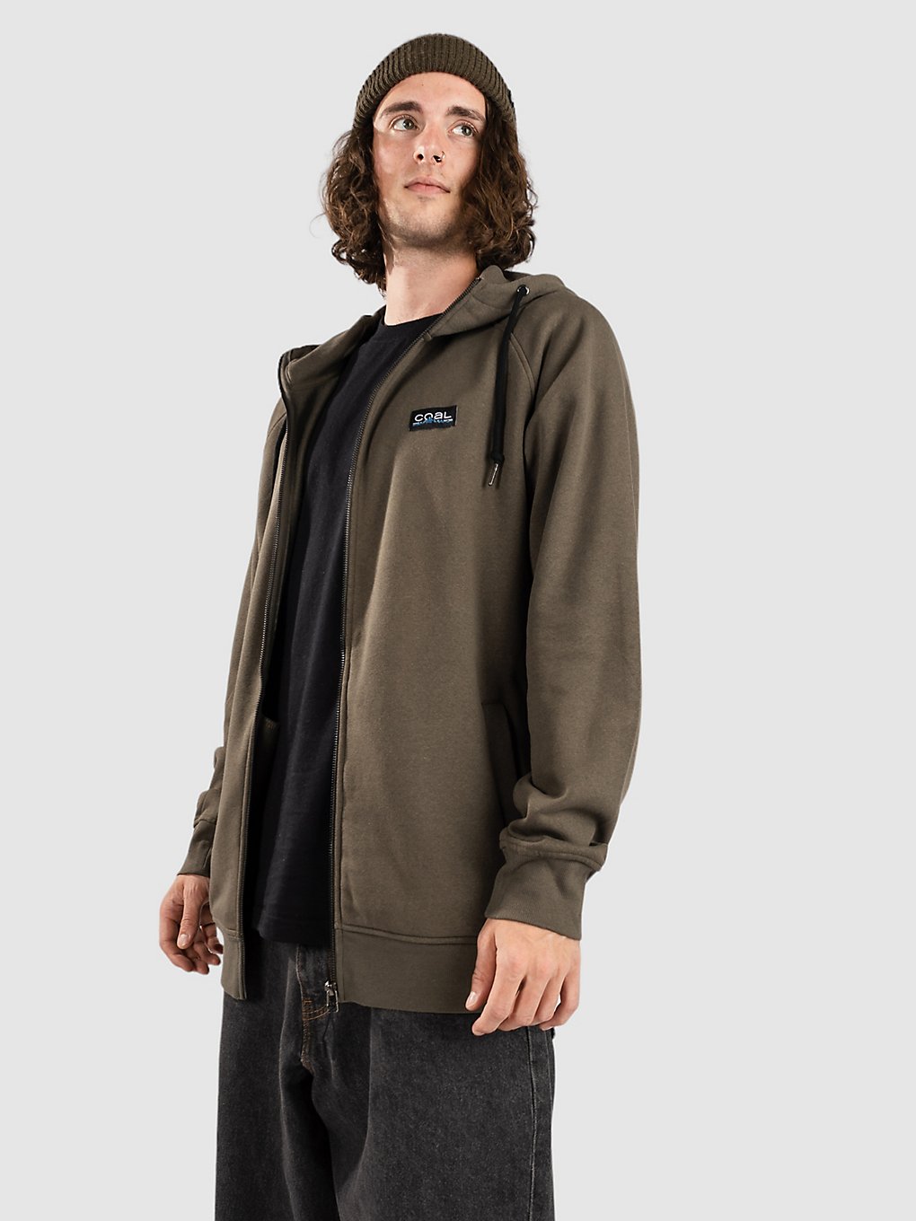 Coal Whidbey Zip Hoodie groen