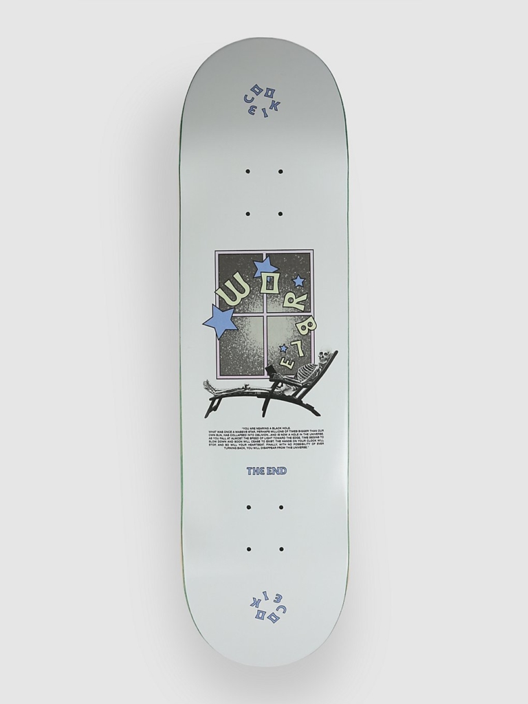 Worble The End 8.5″ Skateboard deck patroon