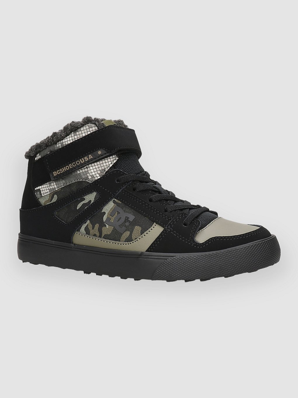 DC Pure High-Top Wnt Ev Skate camouflage