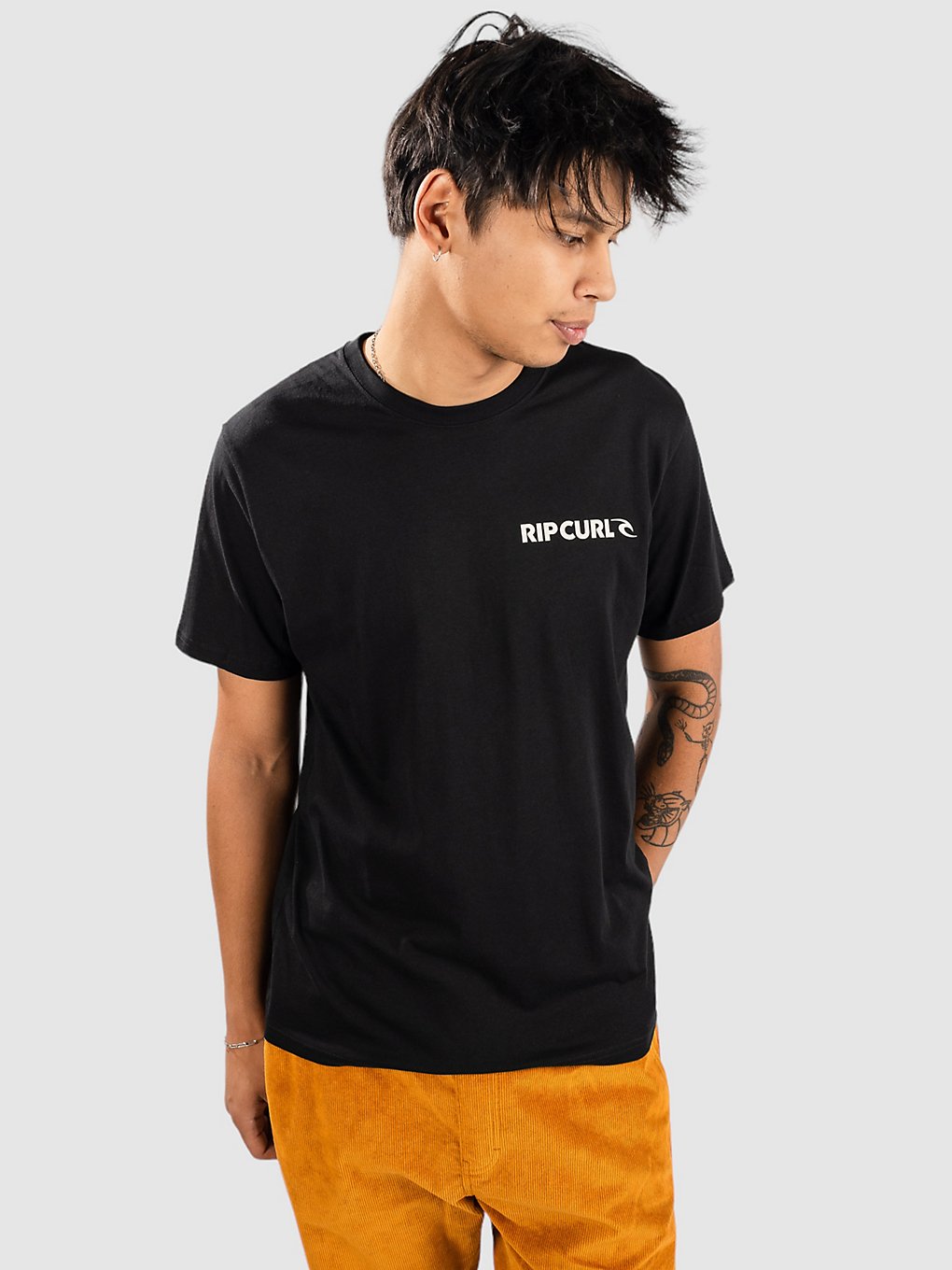 Rip Curl Brand Icon T-Shirt zwart