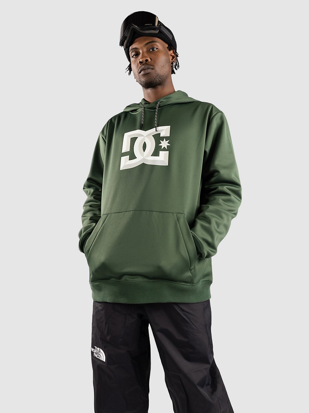 DC Snowstar Shred Hoodie groen