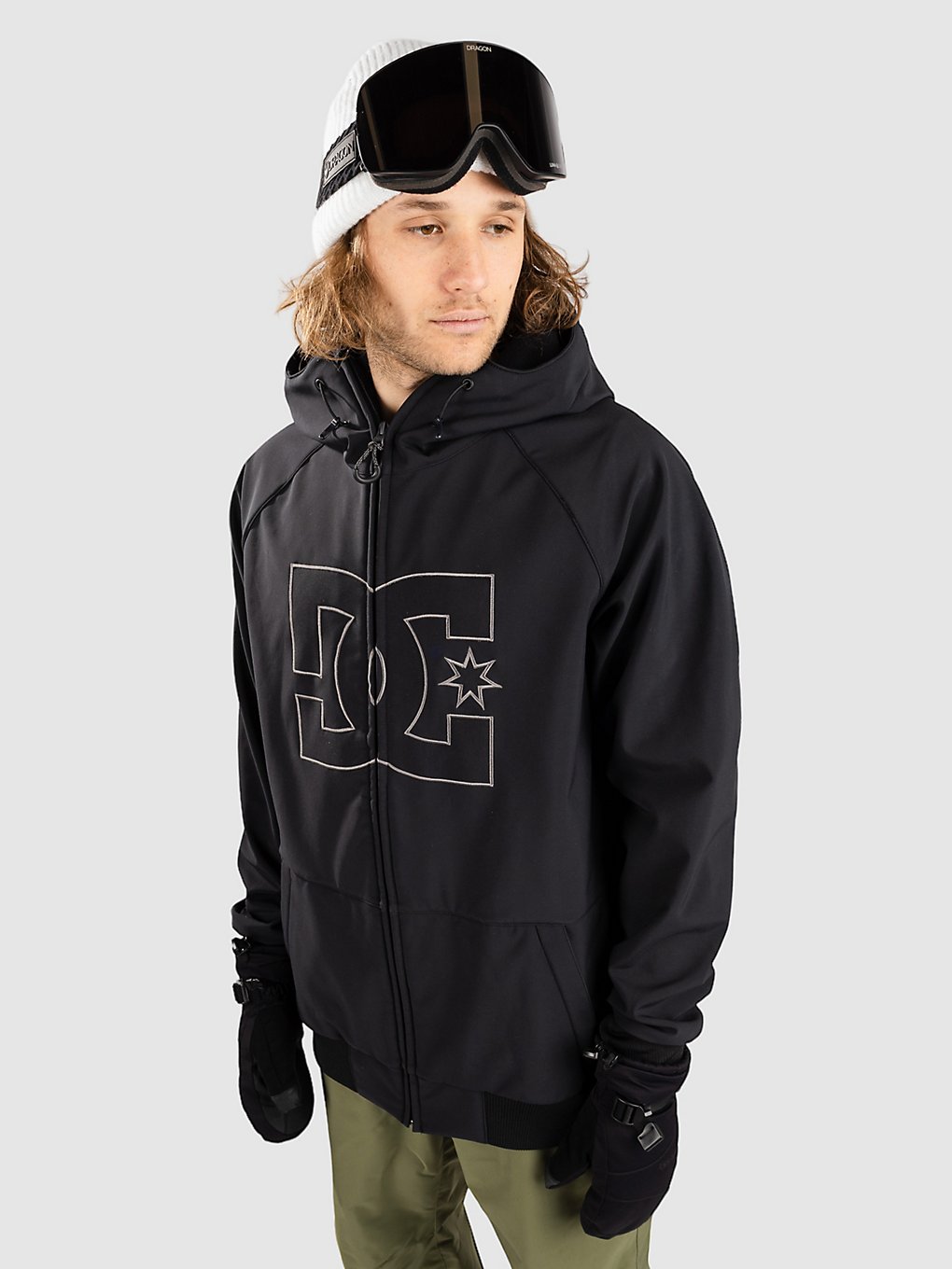 DC Spectrum Softshell Jas zwart