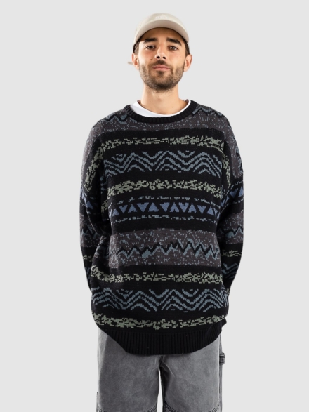Quiksilver Elcho Gebreide trui bruin