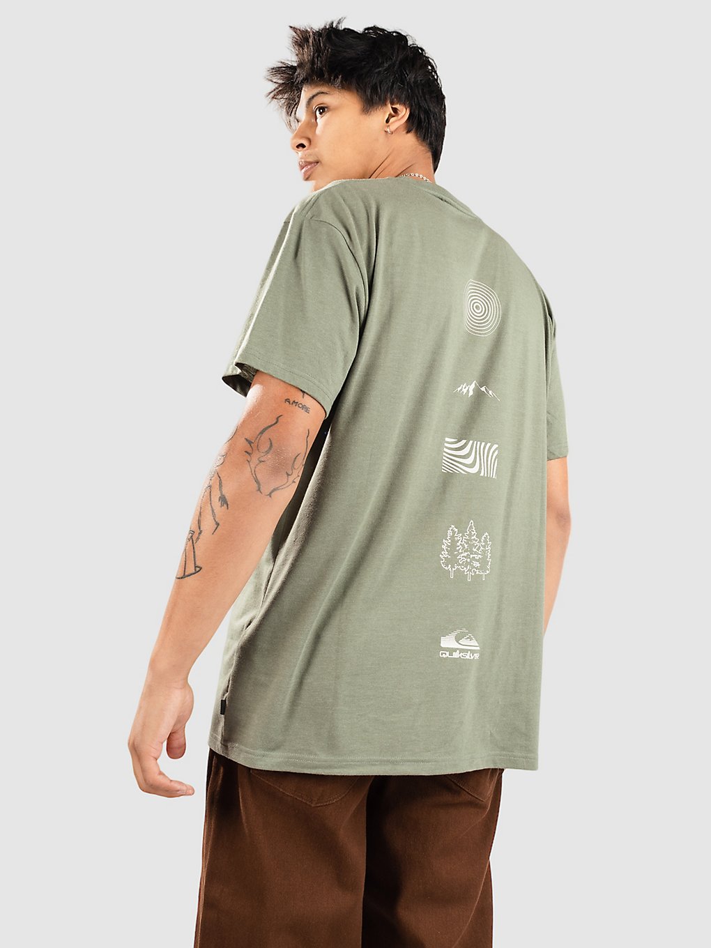 Quiksilver Fragments T-Shirt groen