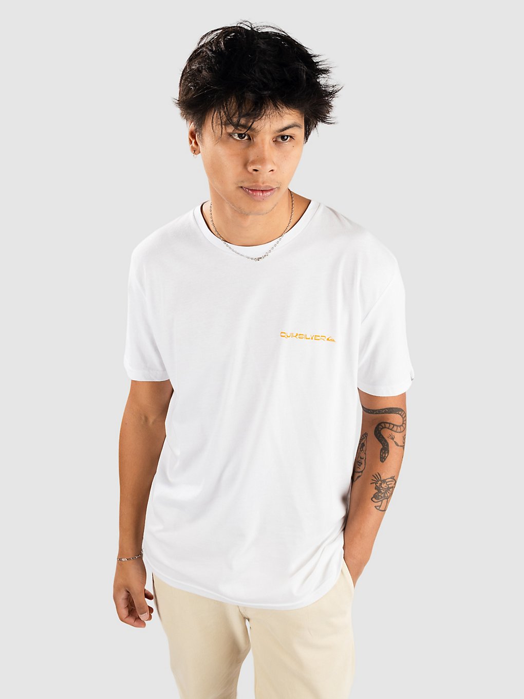 Quiksilver Weird Trip T-Shirt wit