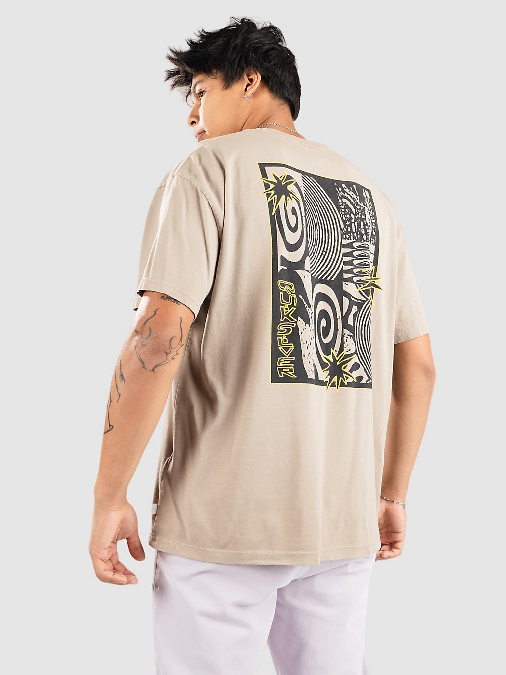 Quiksilver Fall City T-Shirt bruin