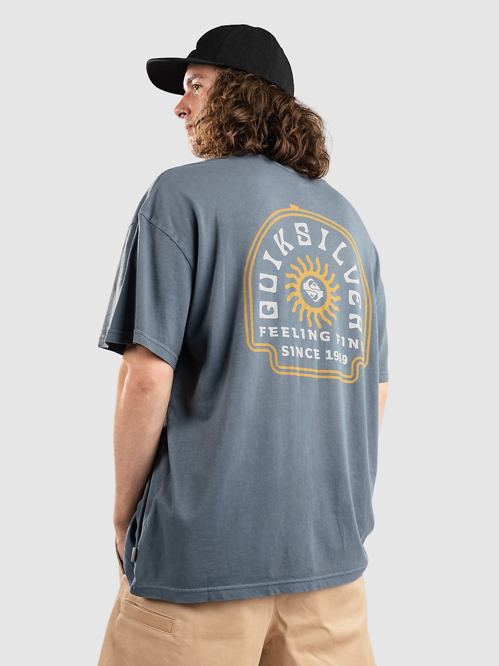 Quiksilver State Of Mind T-Shirt grijs