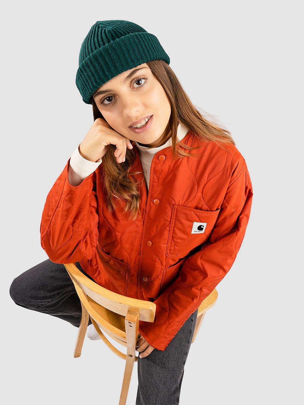 Carhartt WIP Skyler Liner Jas rood