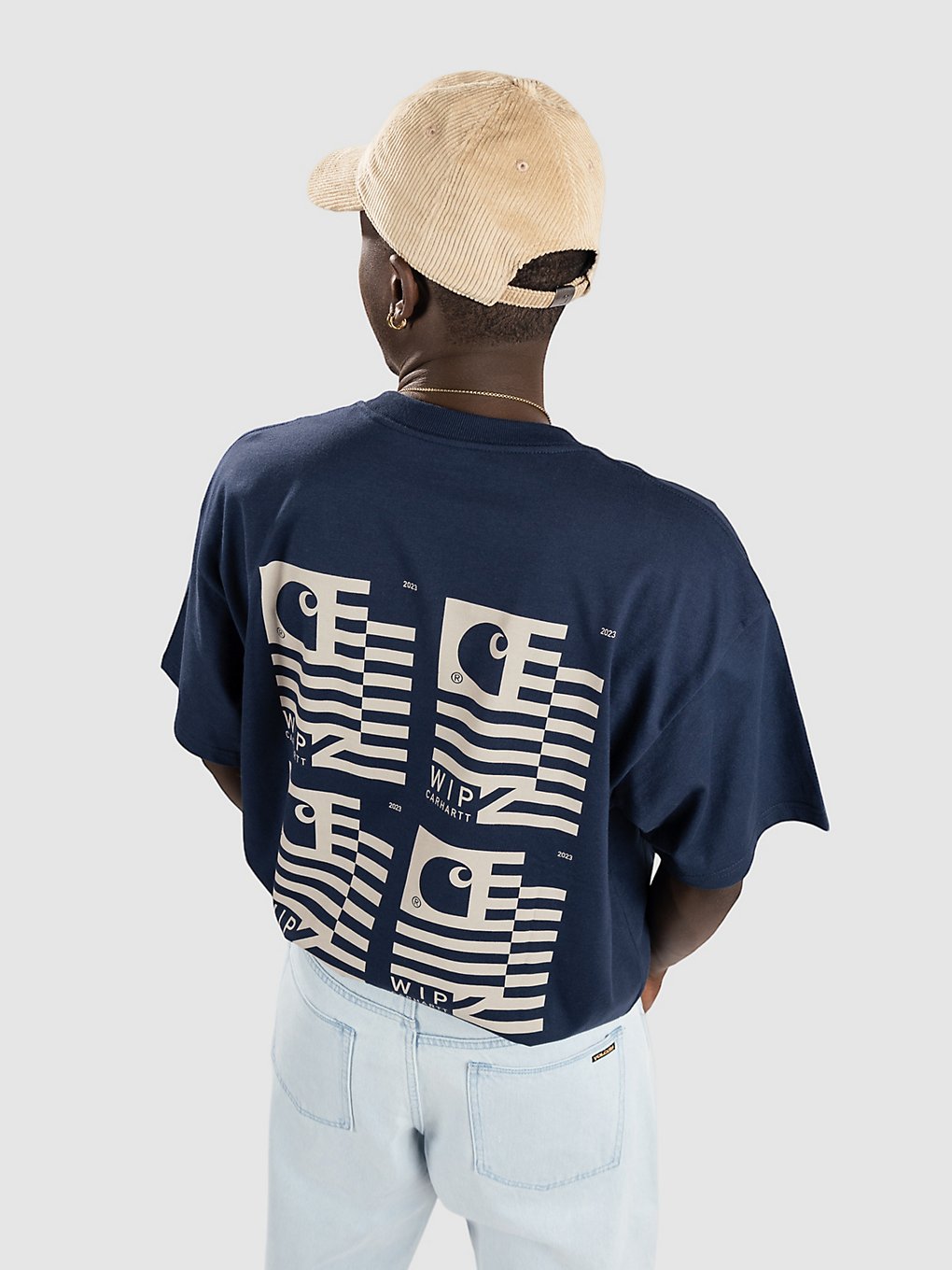 Carhartt WIP Stamp State T-Shirt blauw