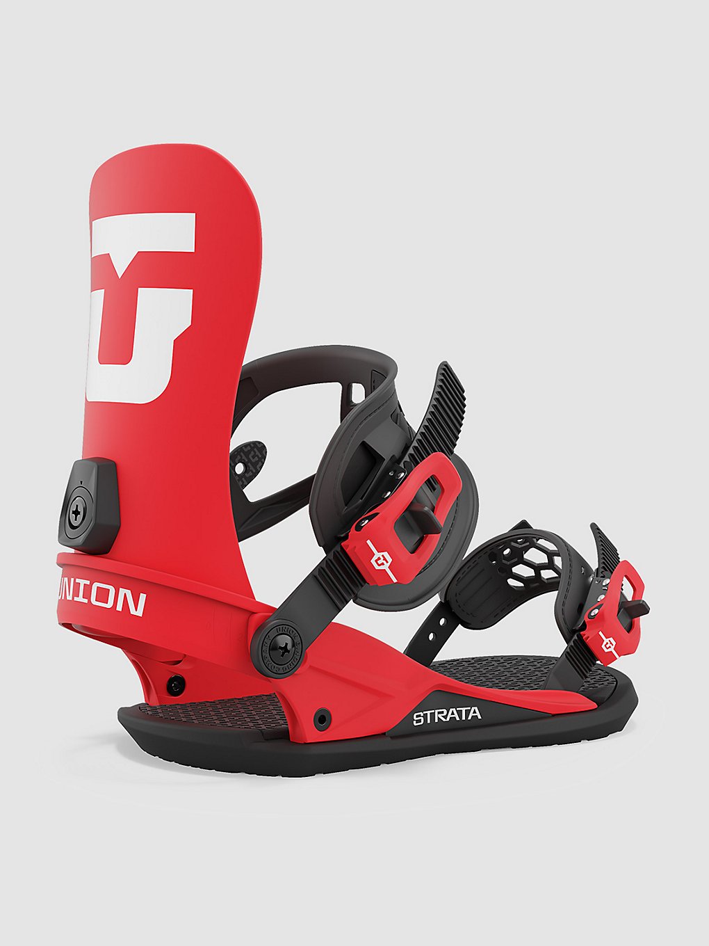 UNION Strata 2024 Snowboard bindingen rood