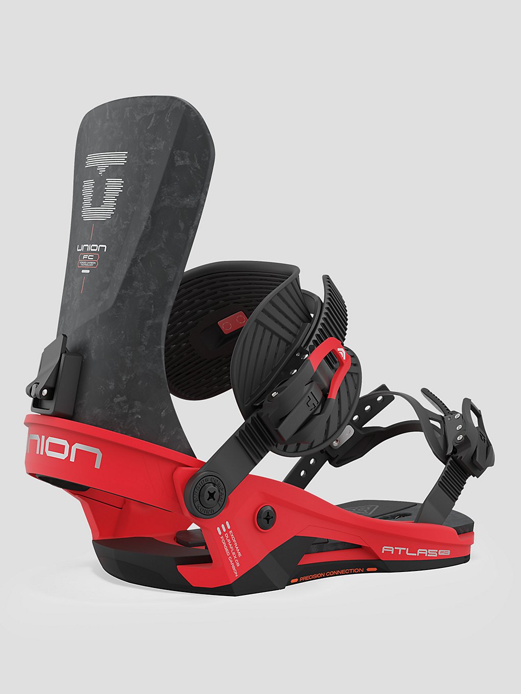 UNION Atlas FC 2024 Snowboard bindingen rood