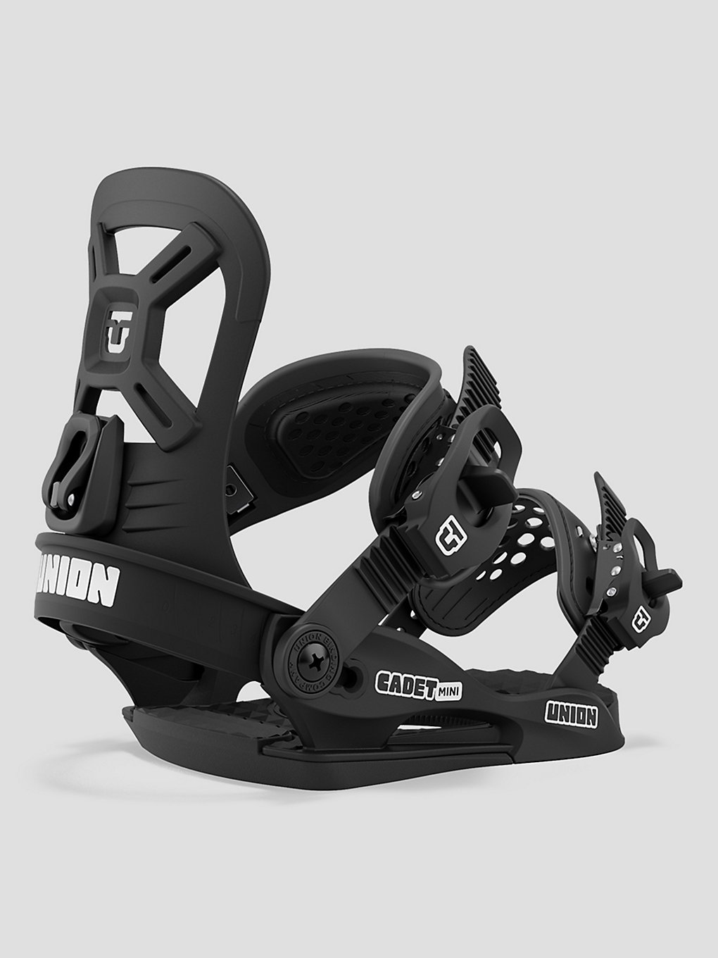 UNION Cadet Mini 2024 Snowboard bindingen zwart