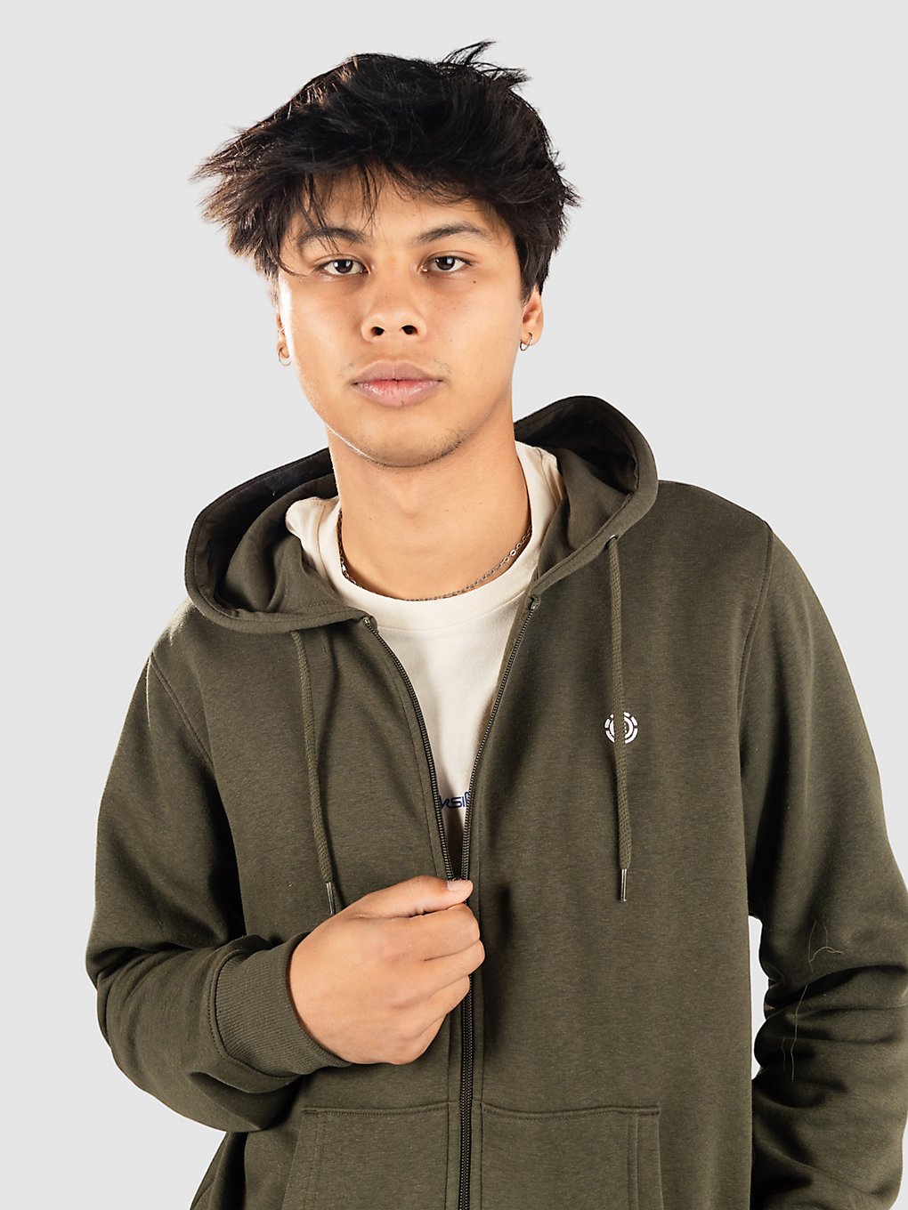 Element Cornell Classic Zip Hoodie groen