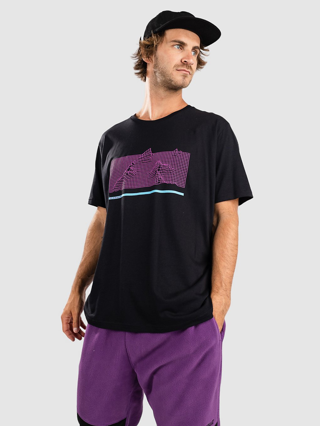 Oakley Digi-Mountains T-Shirt zwart