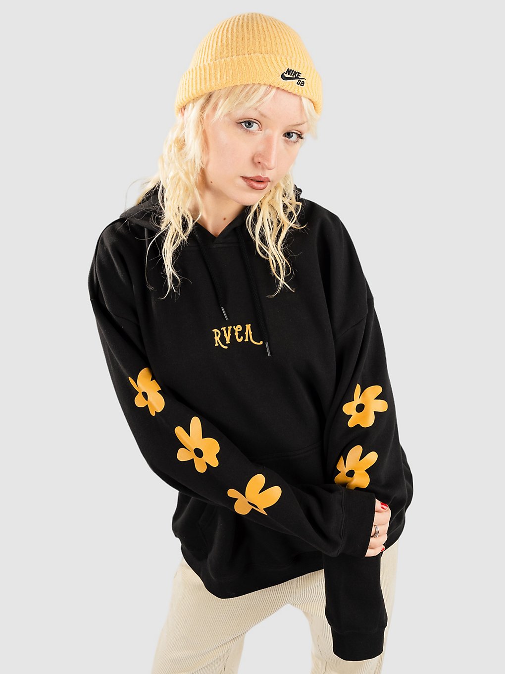 RVCA Daisy Hoodie zwart