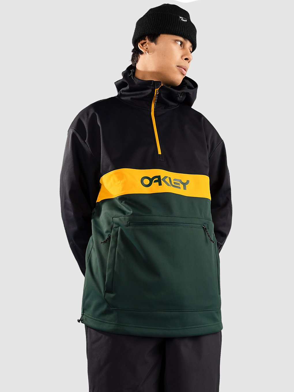 Oakley TNP Nose Grab Softshell Shred Hoodie zwart