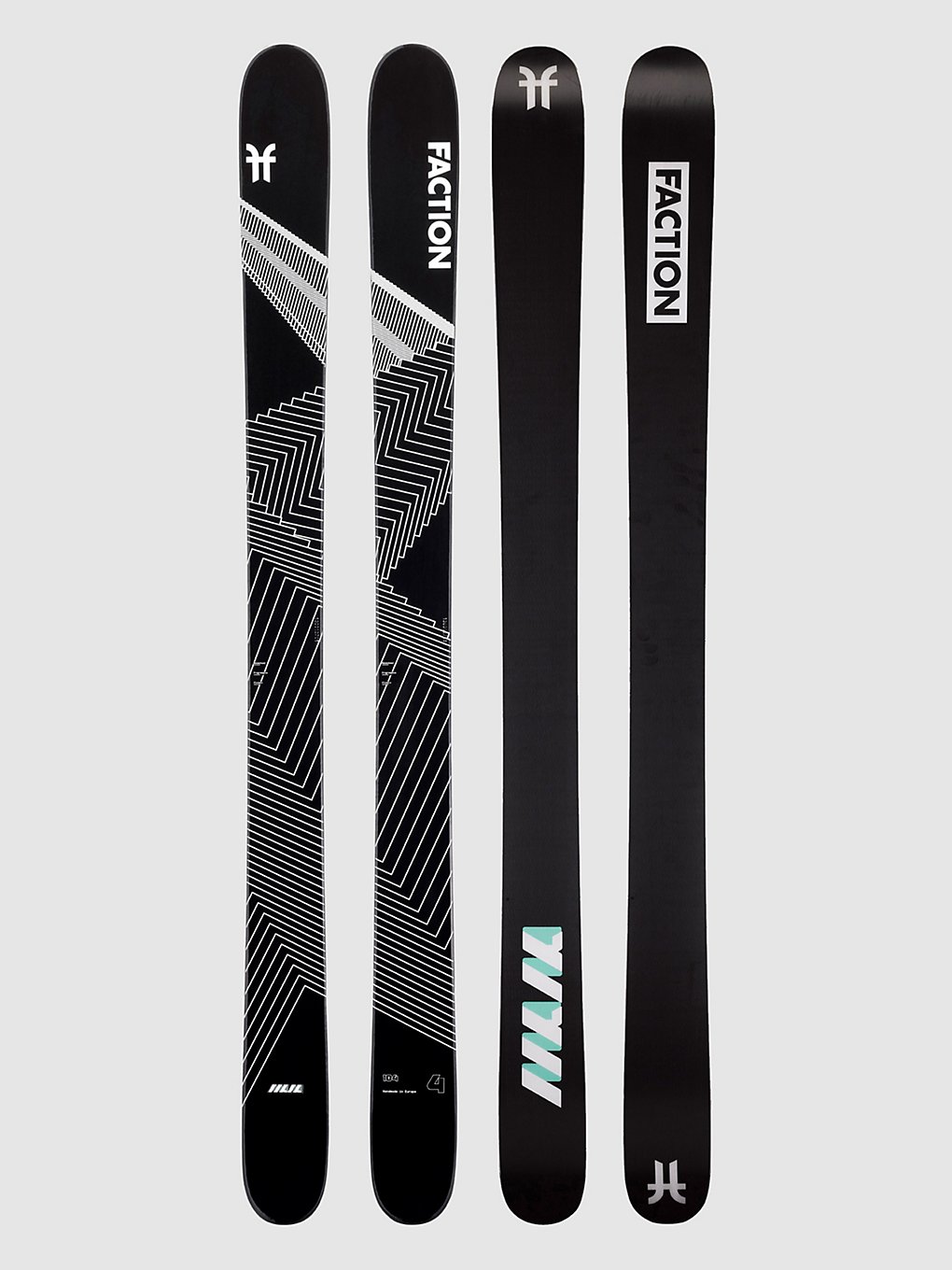 Faction Mana 4 2024 Ski's zwart