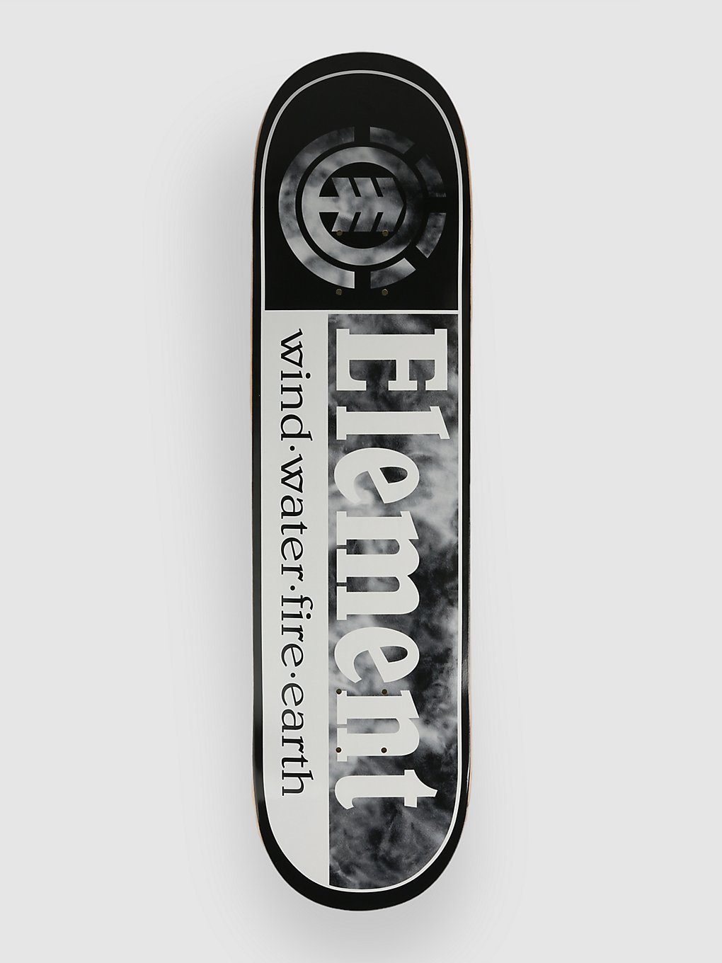 Element Smoke Dyed Section 8" Skateboard deck zwart