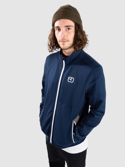 Ortovox Fleece jas blauw