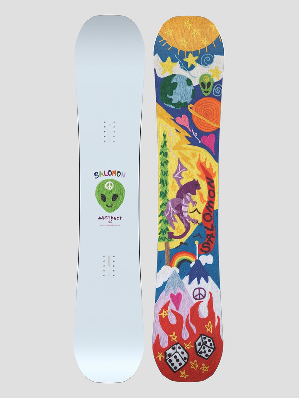 Salomon Abstract 2024 Snowboard patroon