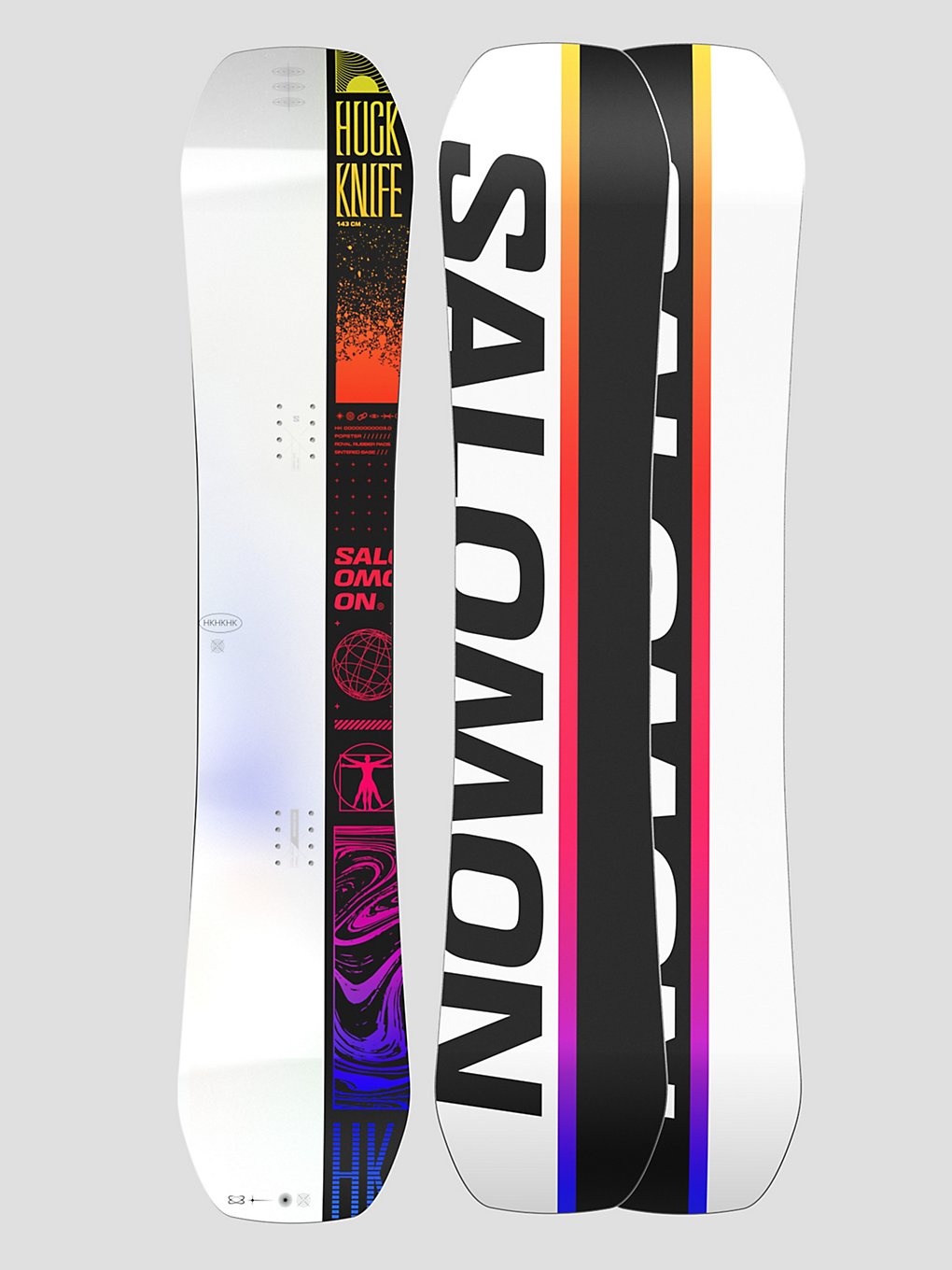 Salomon Huck Knife Grom 2024 Snowboard patroon